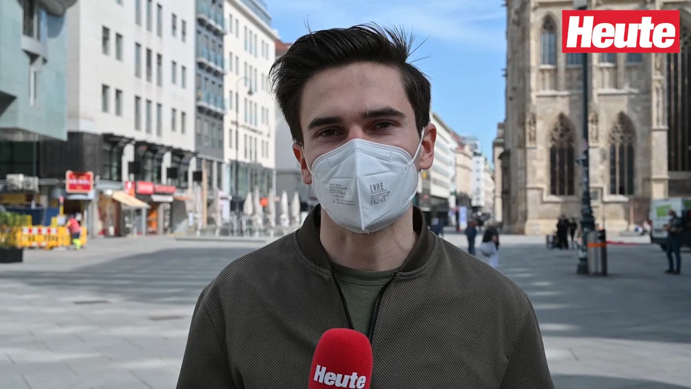 Am Stephansplatz gilt FFP2-Maskenpflicht.