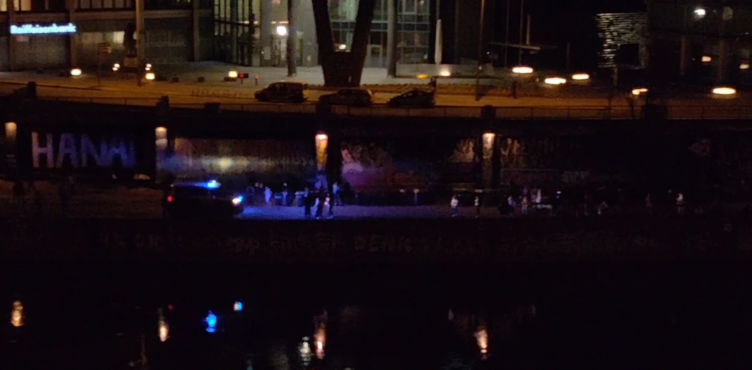Am Mittwoch wurde am Donaukanal kontrolliert