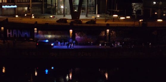 Am Mittwoch wurde am Donaukanal kontrolliert