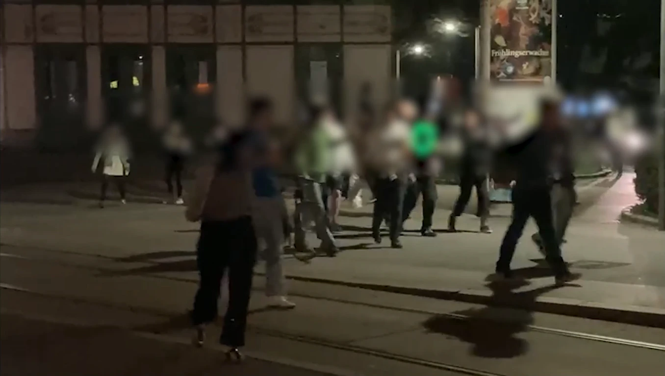 Die jungen Wiener verließen den Resselpark nach der Aufforderung der Polizei.
