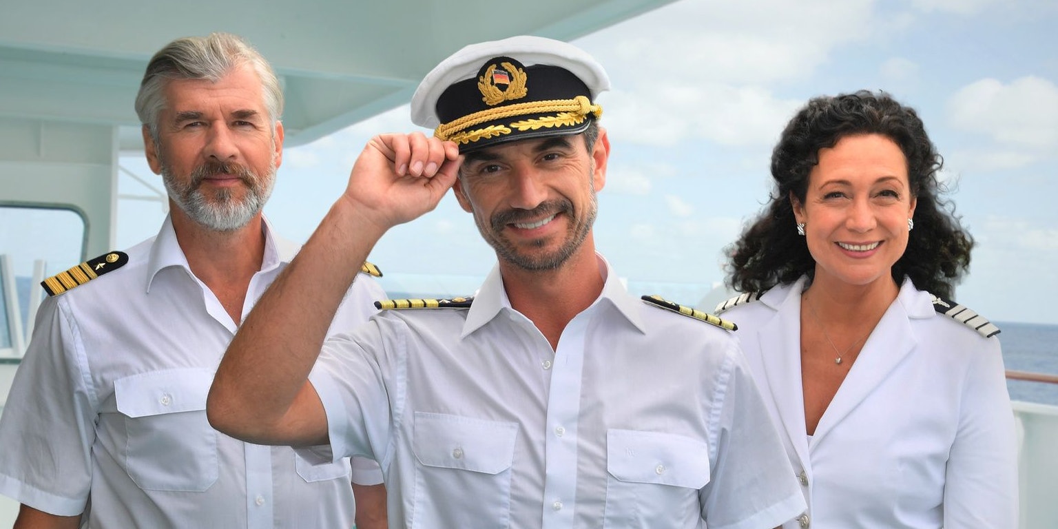 "Das Traumschiff": Daniel Morgenroth, Florian Silbereisen, Barbara Wussow