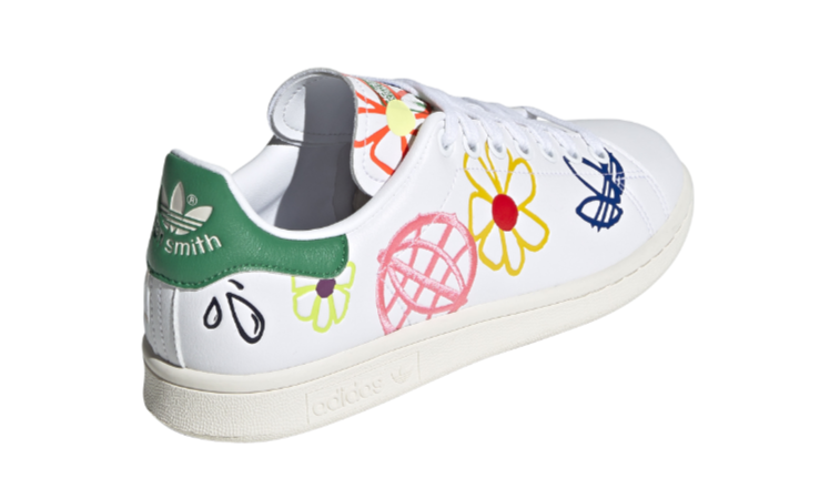 Kinderzeichnung oder Sommer-Look? Auf jeden Fall für alle, die es gerne bunt haben.