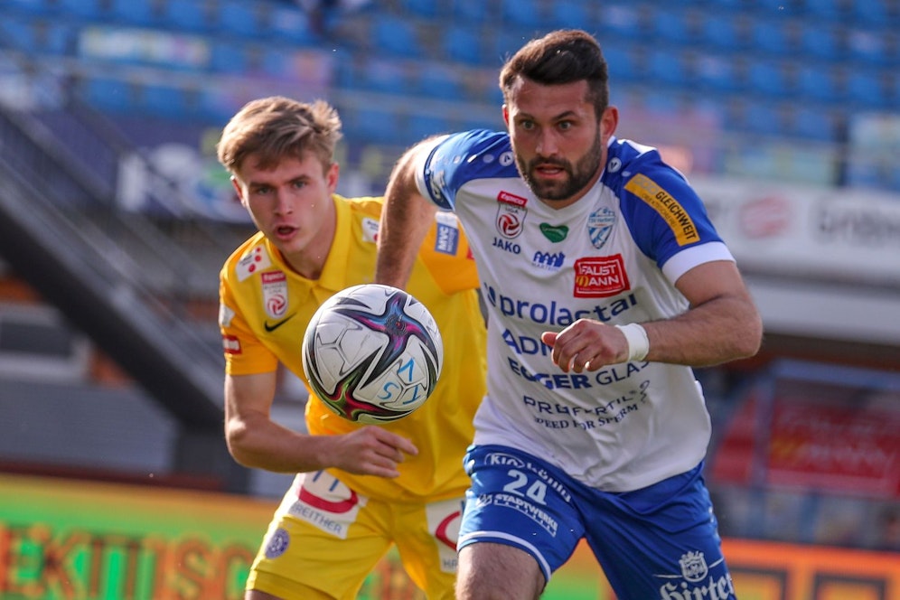 Hartberg gegen die Austria. 