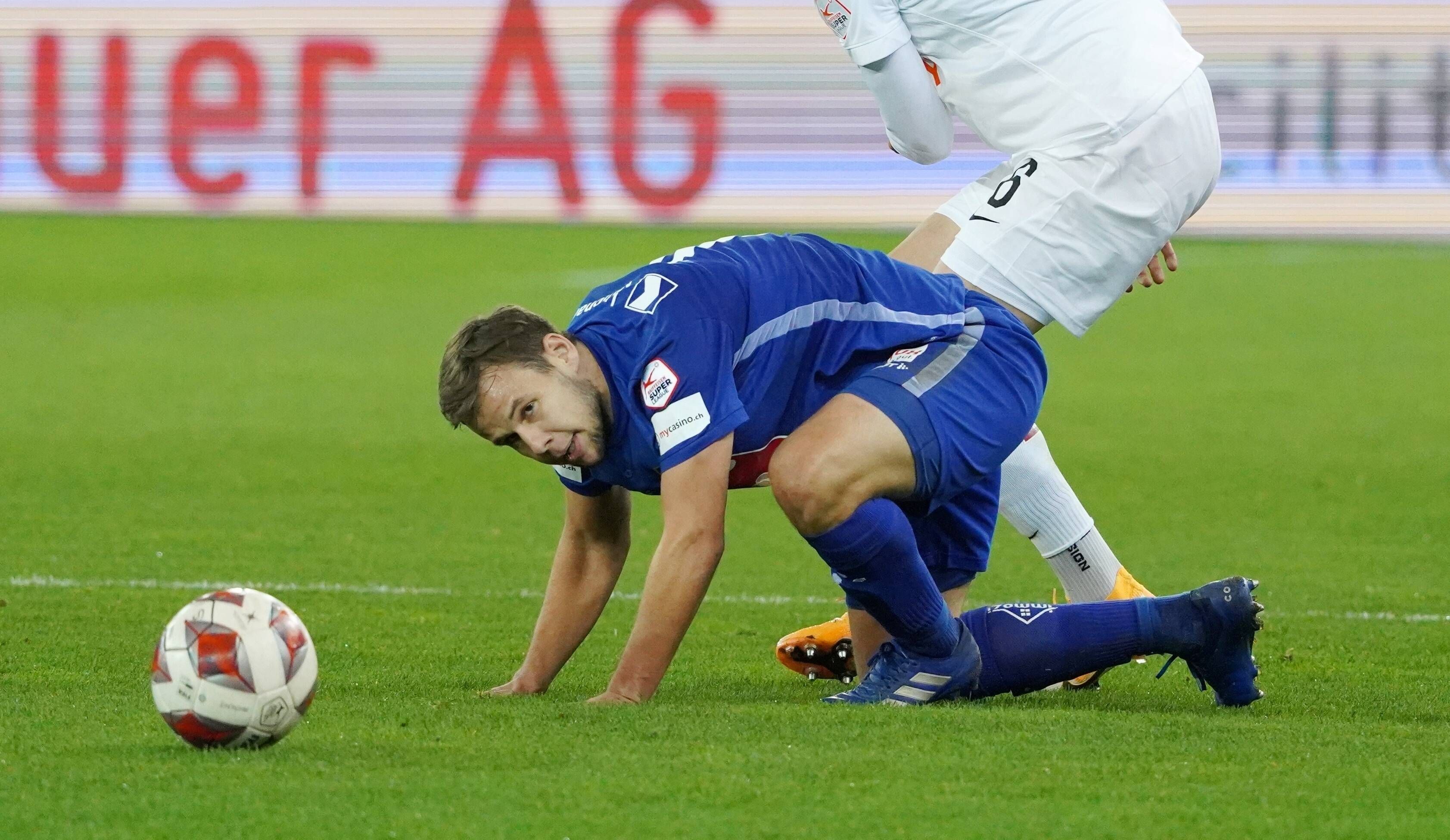 Louis Schaub im Luzern-Trikot
