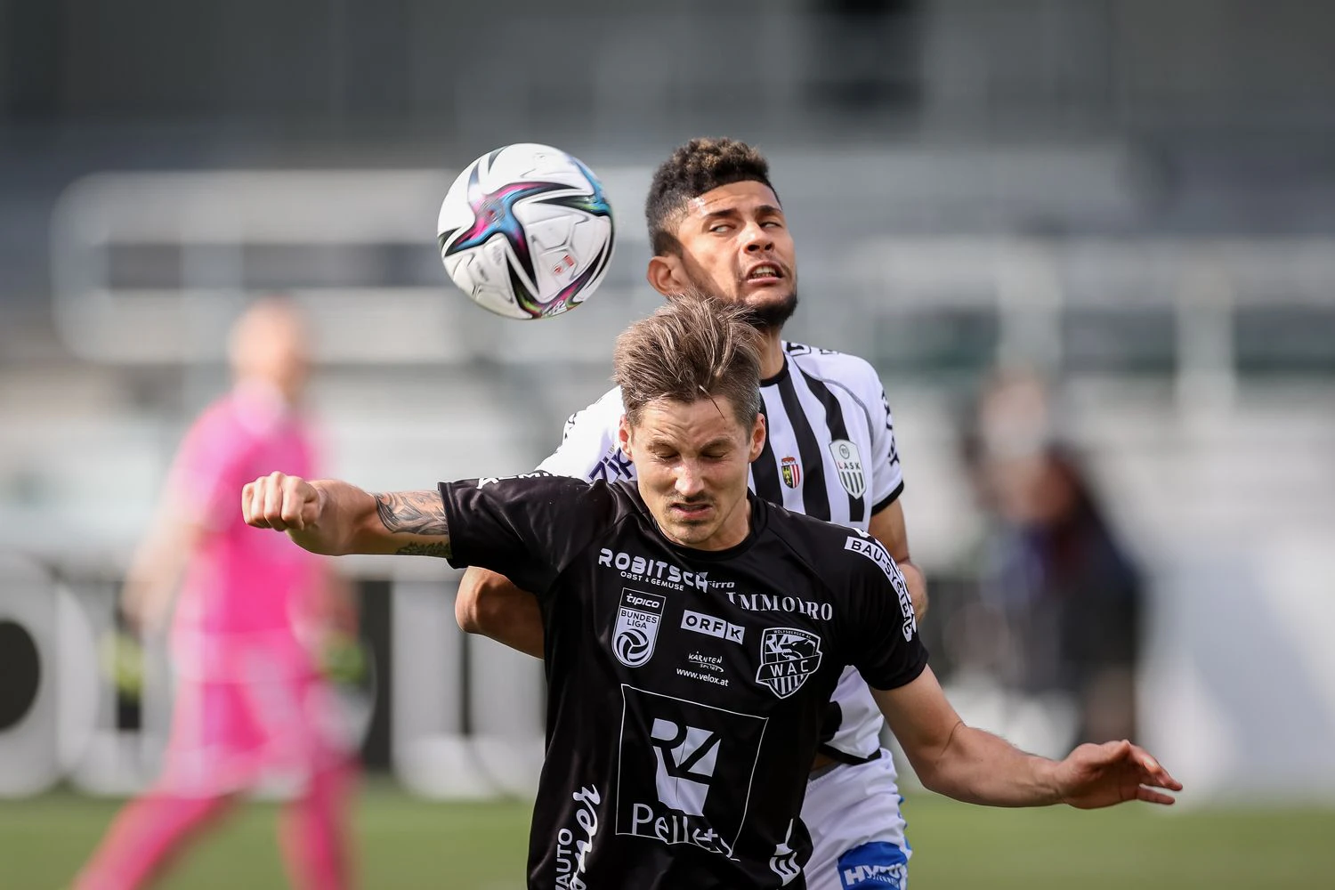 Der LASK schlägt den WAC.