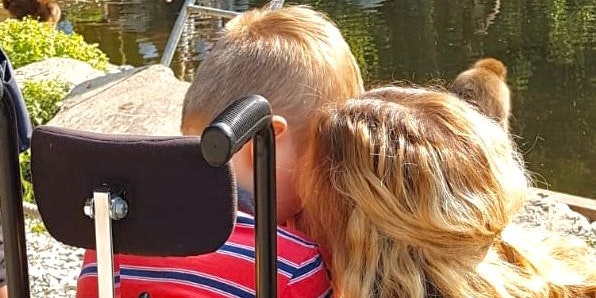 Yannick und Mama Yvonne sind ein eingespieltes Team.