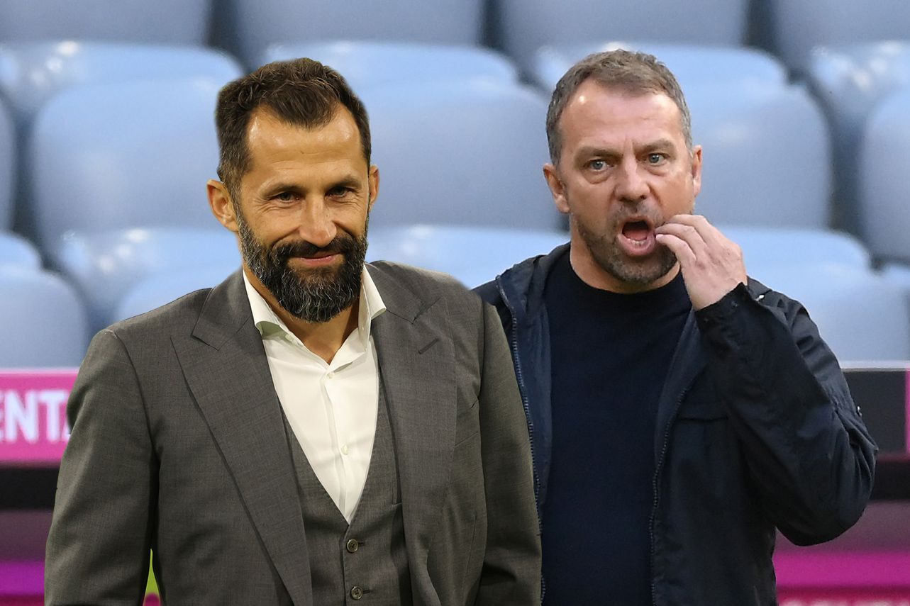 Machtkampf: Hasan Salihamidzic und Hansi Flick