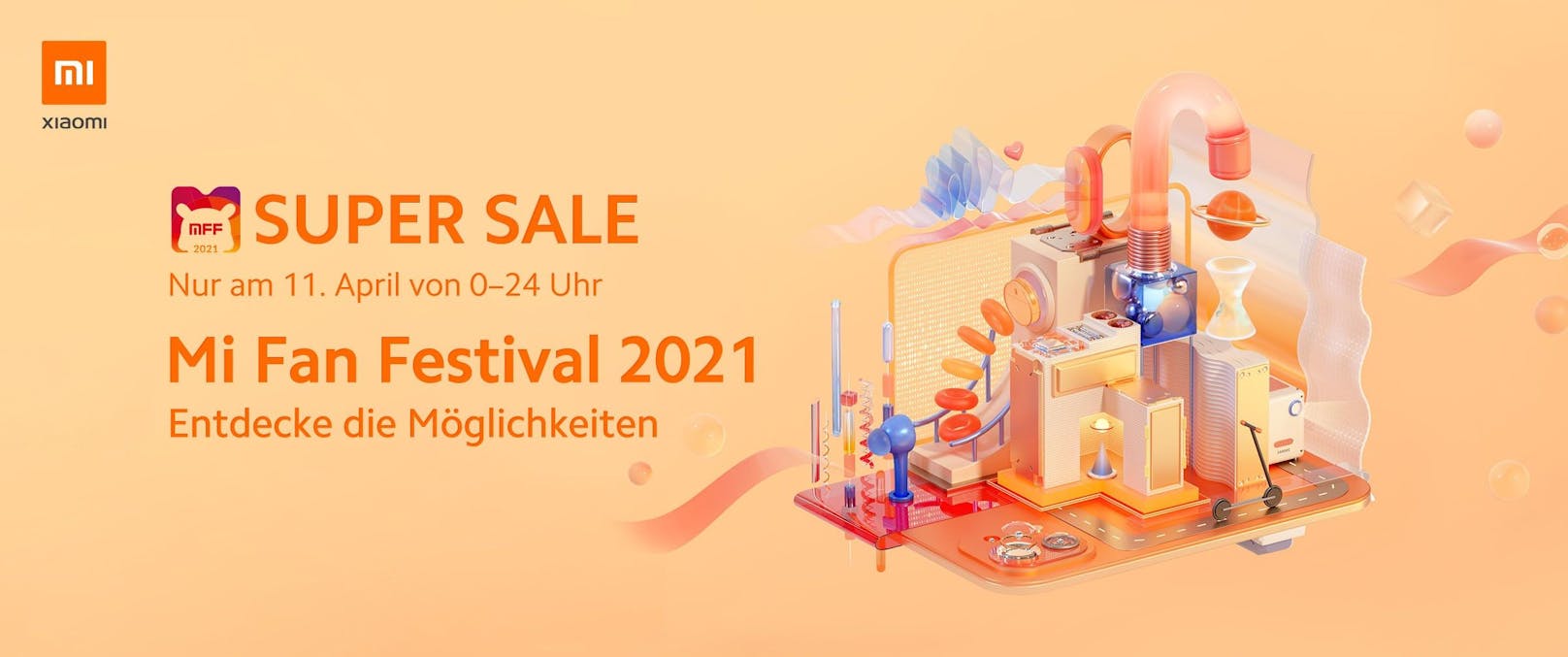Xiaomi feiert das Mi Fan Festival 2021.