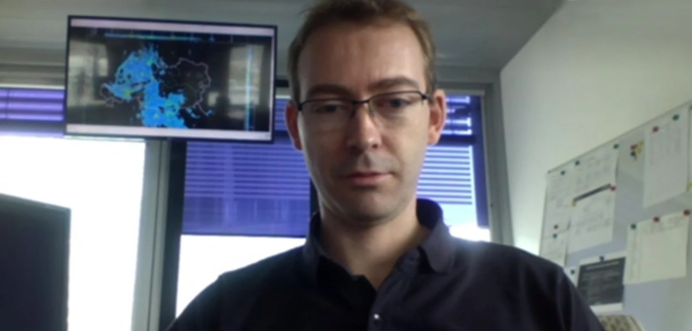 Ubimet-Meteorologe Steffen Dietz