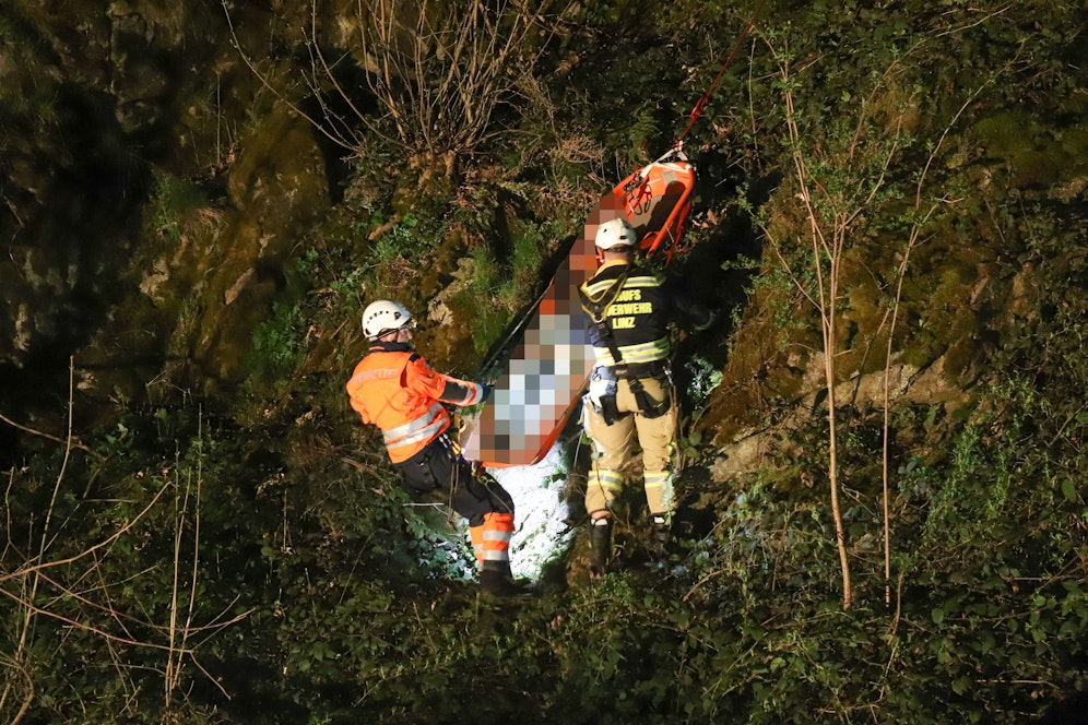 Bei der A26-Baustelle stürzte der 30-Jährige rund 70 Meter in die Tiefe.
