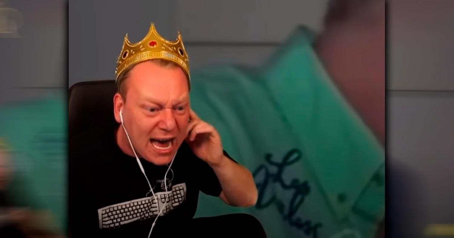 Der Streamer bekam einen richtigen Wutanfall.