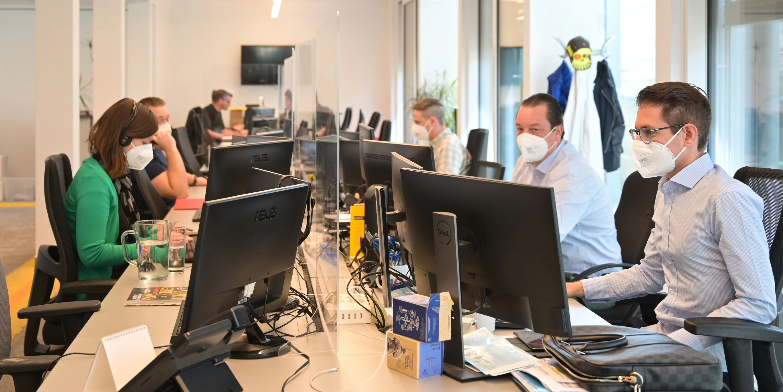 Der "Heute"-Newsroom in der Wiener City.