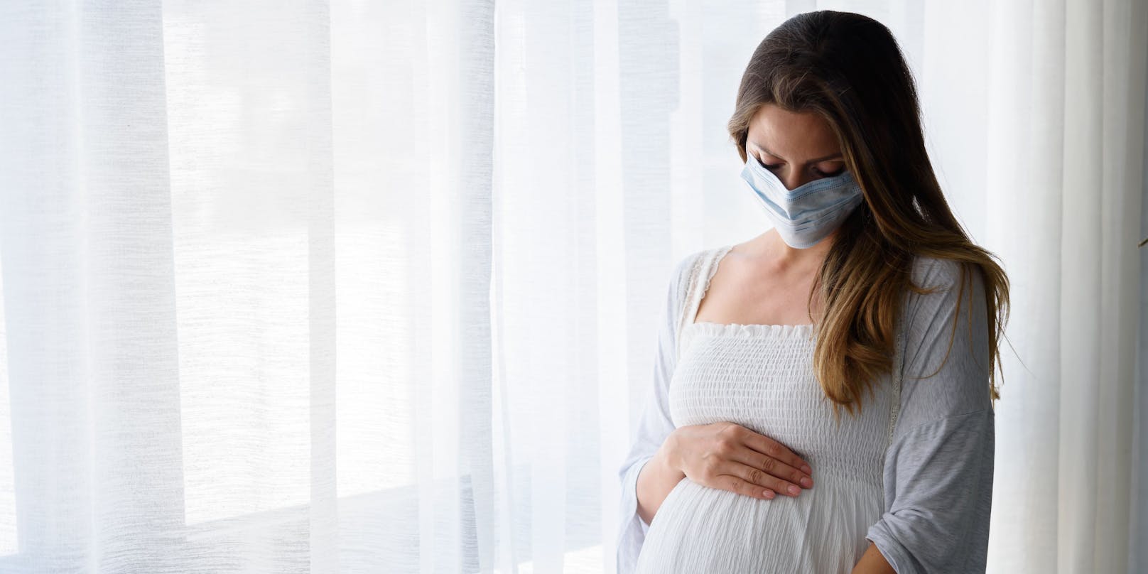 Für Schwangere reicht eine "normale" Maske