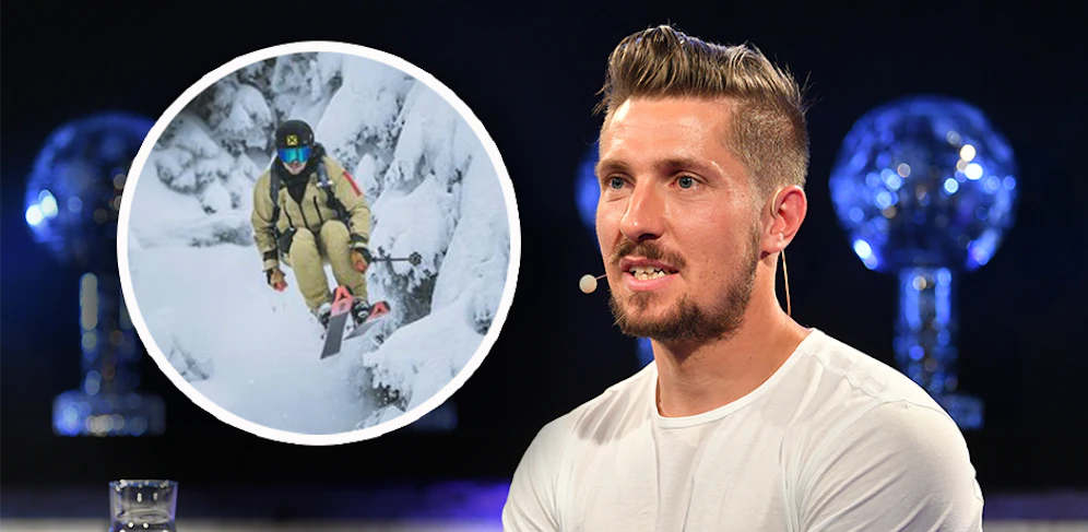 Marcel Hirscher im Tiefschnee. 