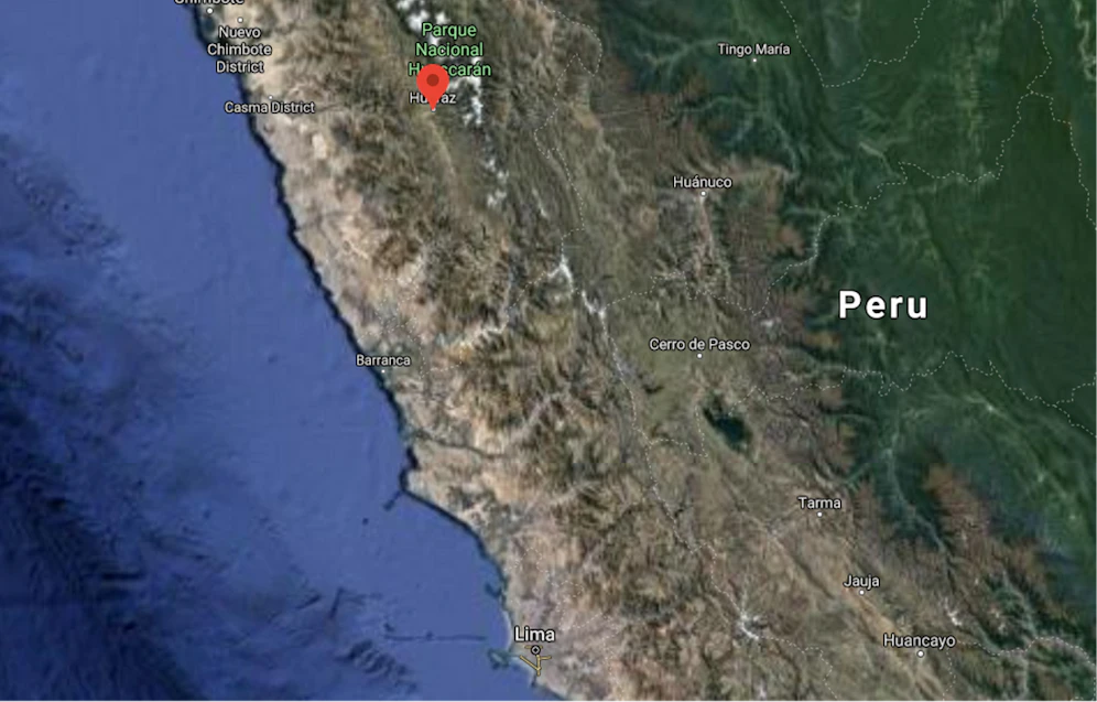 Der Unfall ereignete sich in Huaraz rund 600 Kilometer nördlich von Lima.