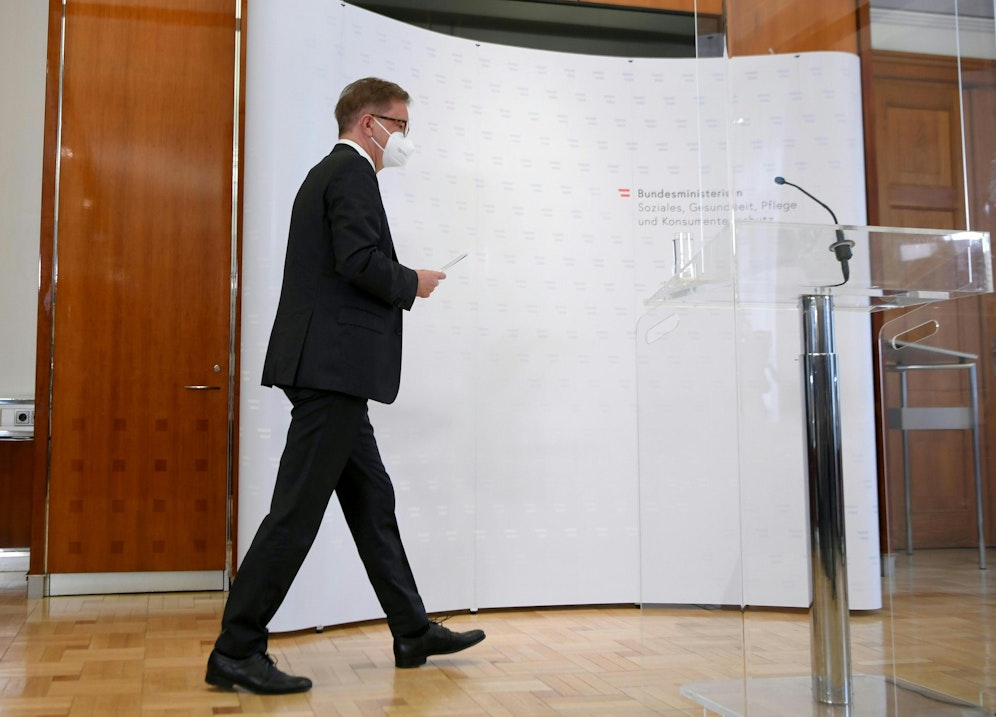 Rudolf Anschober gab am Dienstag seinen Rücktritt bekannt.