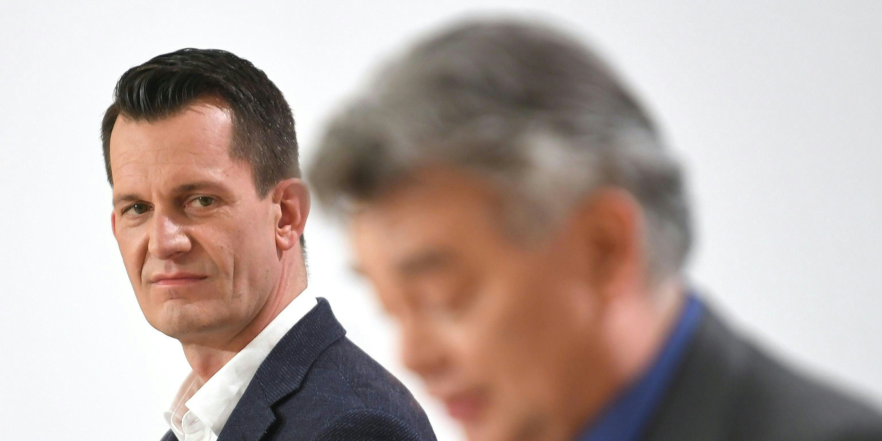 er Mediziner Wolfgang Mückstein und Vizekanzler Werner Kogler (Grüne) am Dienstag, 13. April 2021