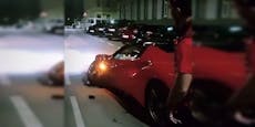 Wiener crasht Luxus-Ferrari bei Speedfahrt in Ottakring