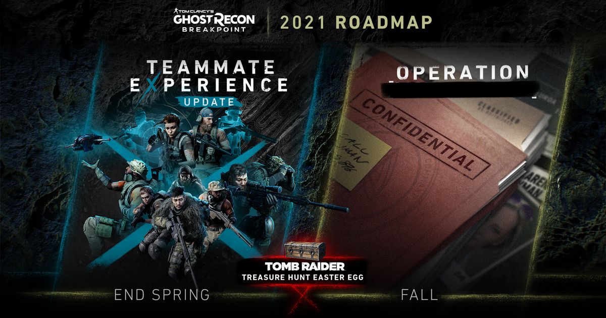 "Tom Clancy’s Ghost Recon Breakpoint" enthüllt die Roadmap für 2021.