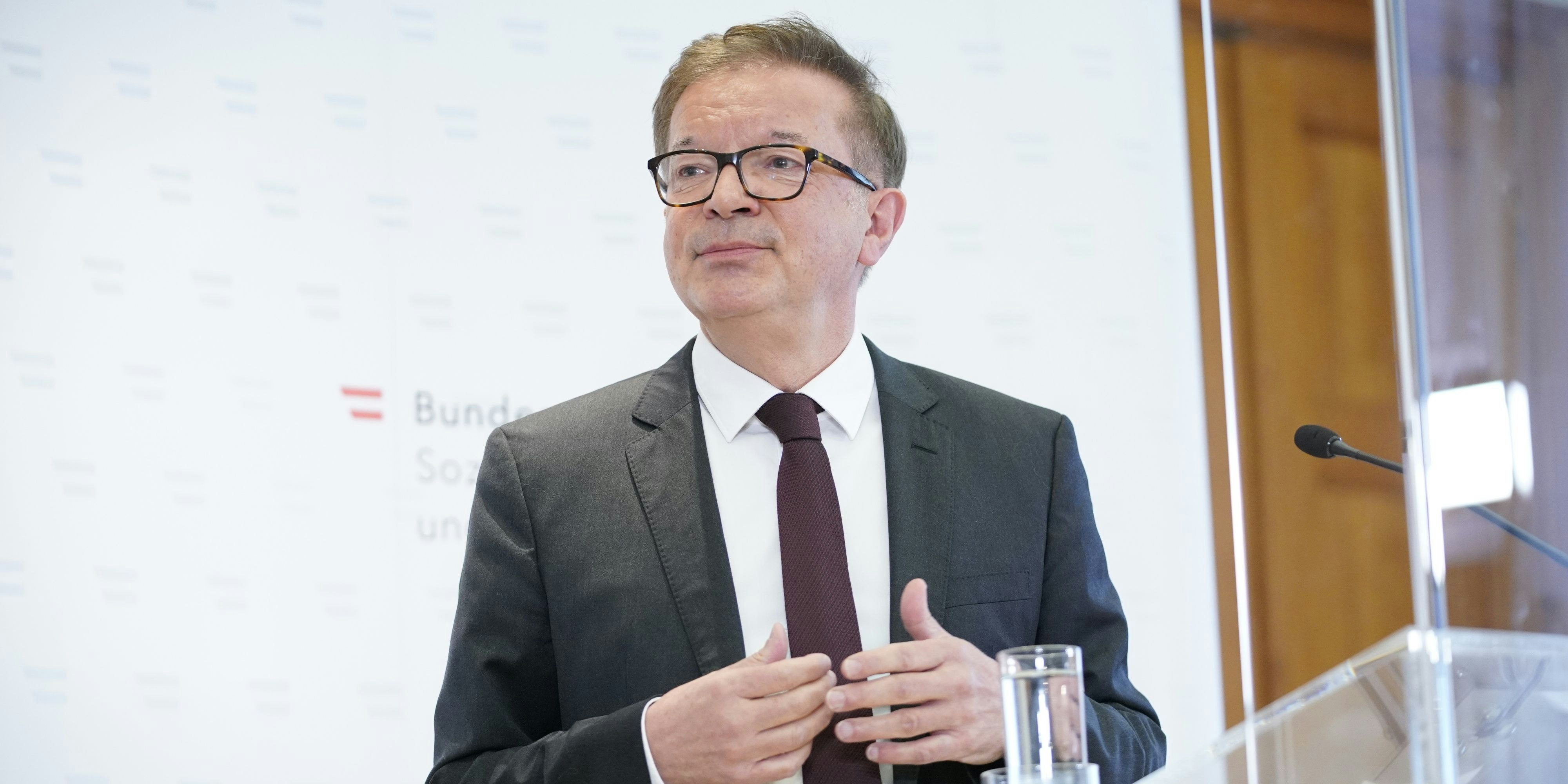 Es war ihm eine Ehre: Ex-Minister Rudolf Anschober