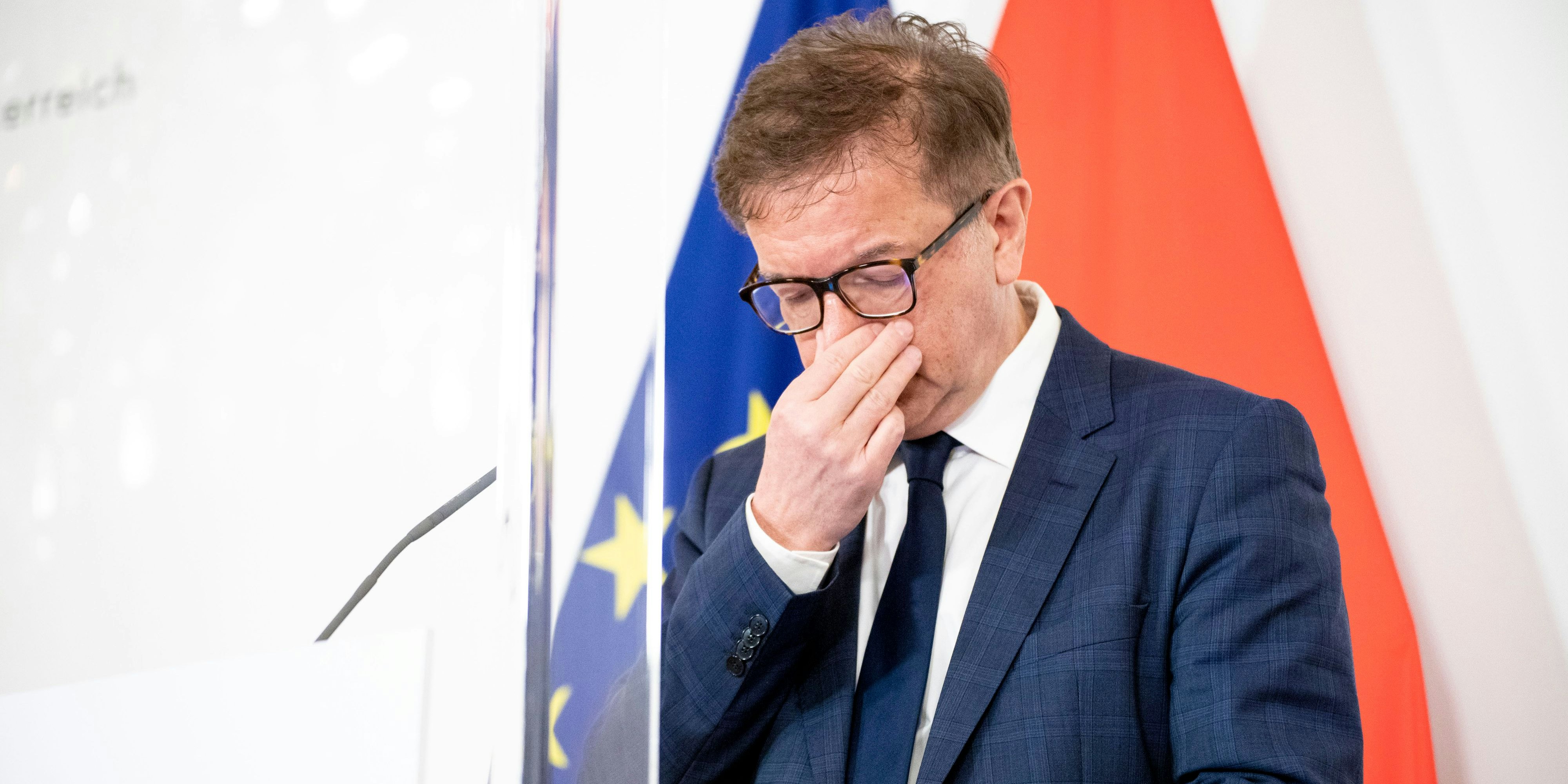 Rudolf Anschober tritt zurück.