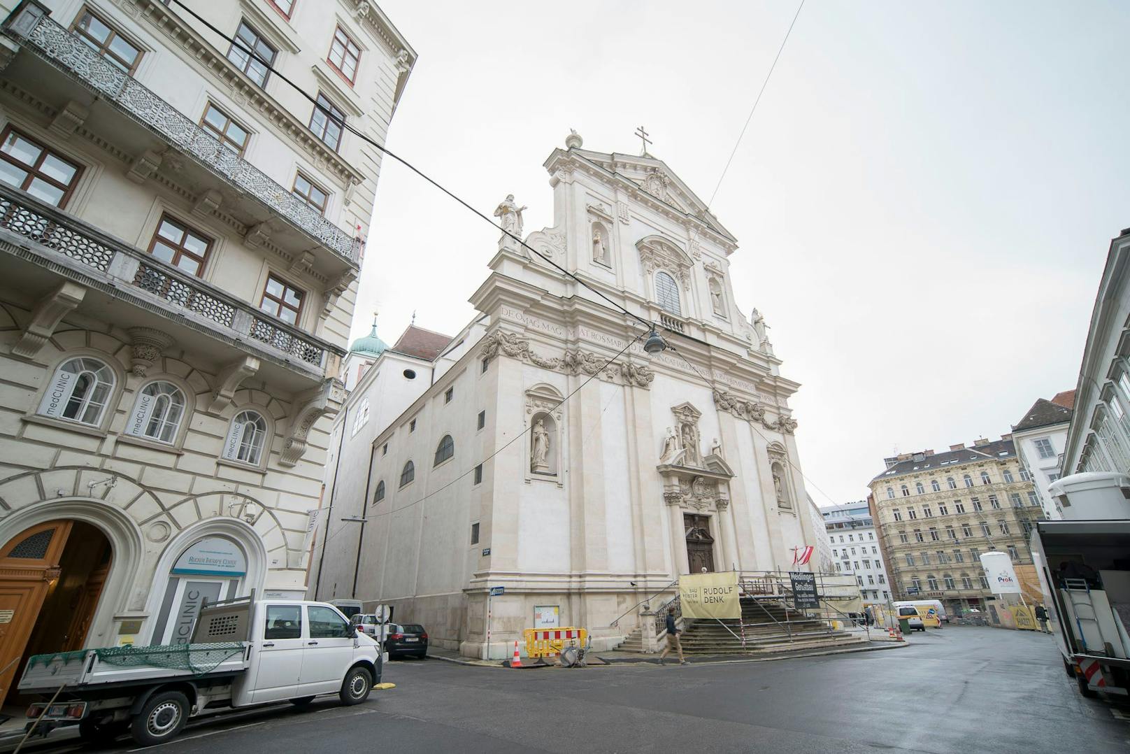 Die Dominikaner Kirche in der Postgasse (City) gilt als Wiens erste frühbarocke Kirche.