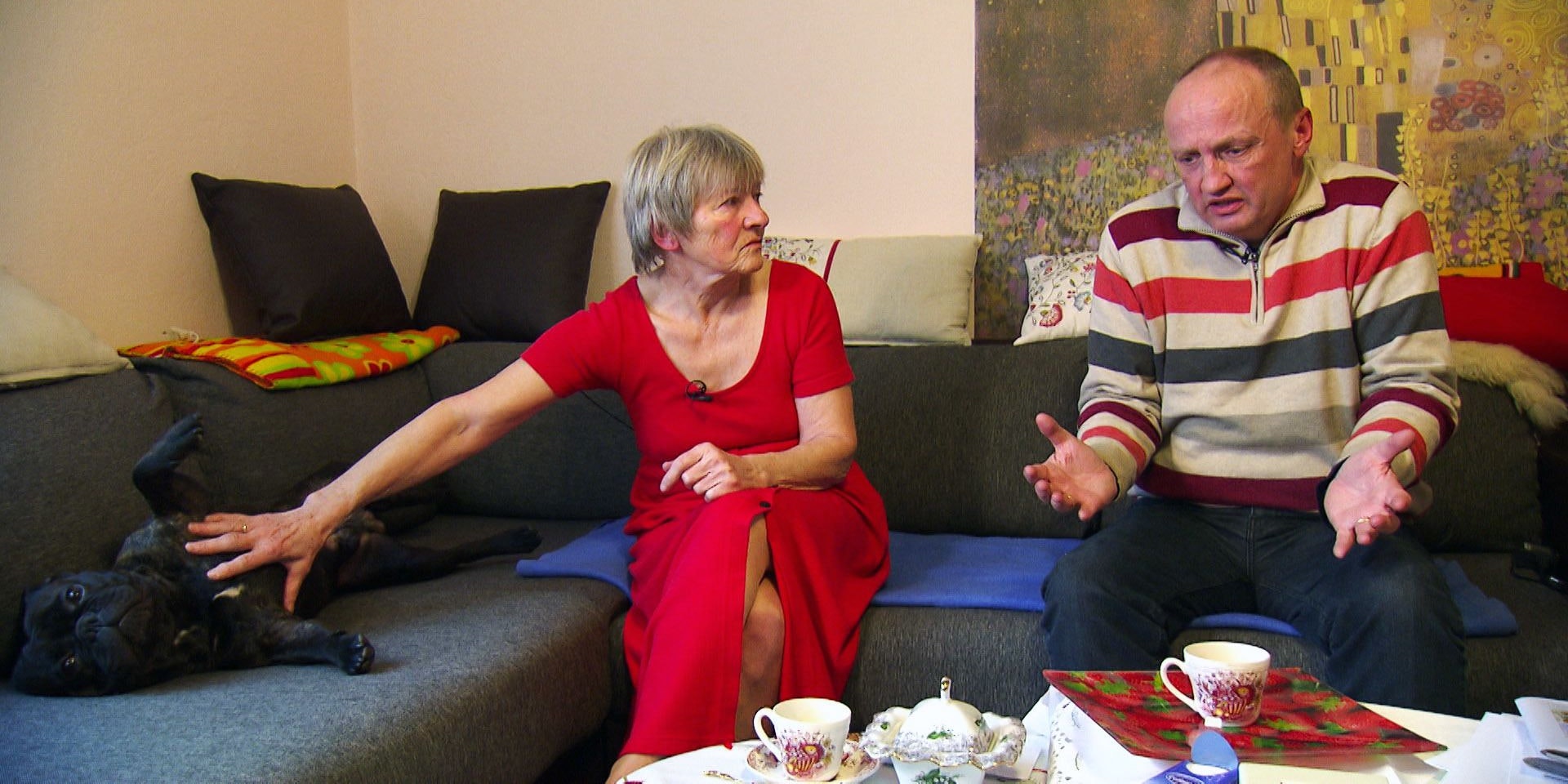 Frau K. will ihren Exfreund loswerden.