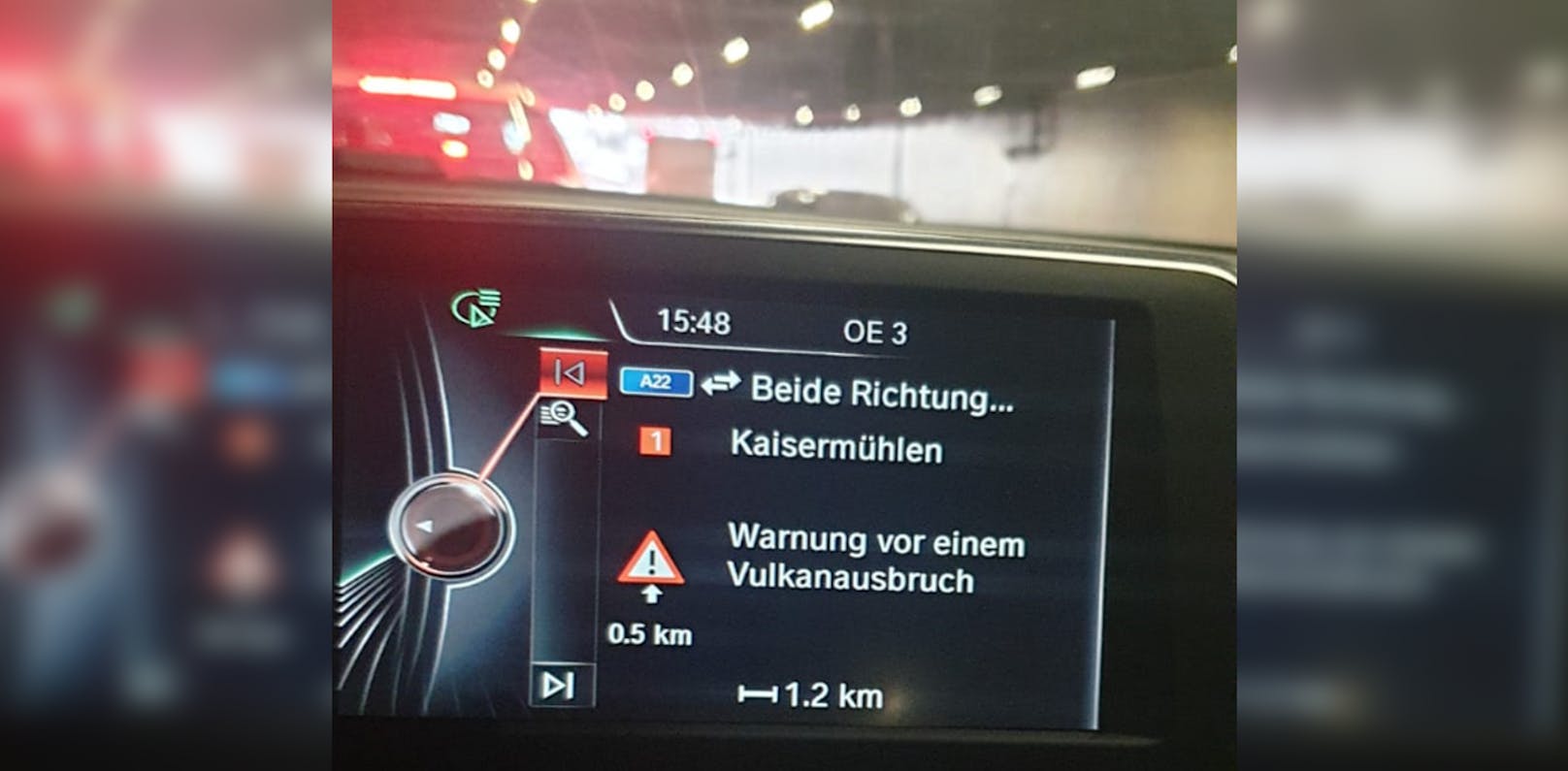Ein Wiener bekam eine sehr kuriose Warnung von seinem Navigationssystem