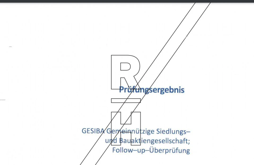 Der Rechnungshof übt in einem Rohbericht Kritik an den Geldgeschäften der Gesiba.
