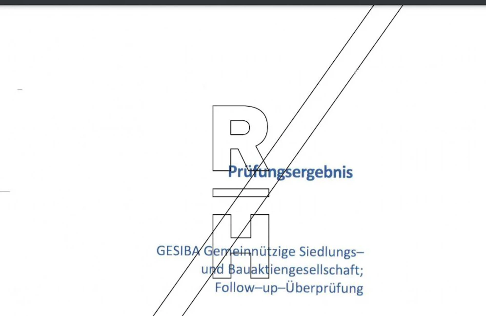 Der Rechnungshof übt in einem Rohbericht Kritik an den Geldgeschäften der Gesiba.