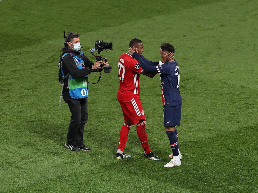 David Alaba und Neymar Jr.