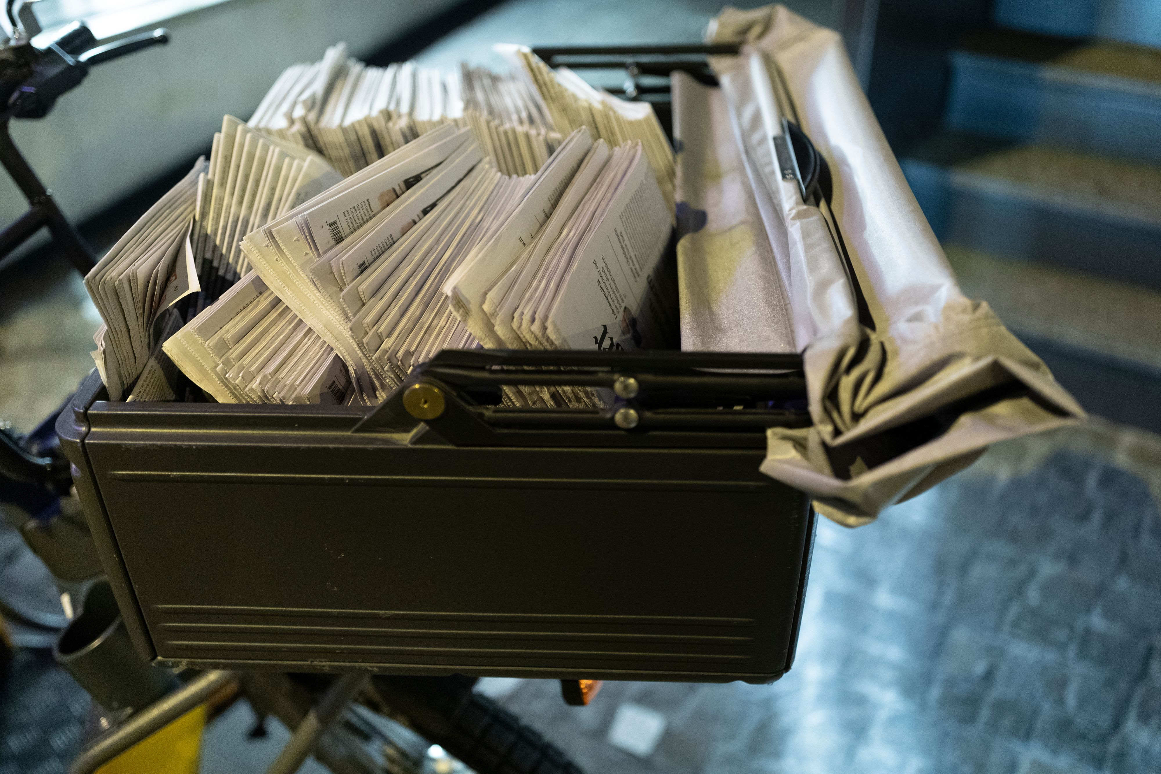 Der Beschuldigte markierte laut Polizei die Wohnungen mit schwarzem Lackstift.