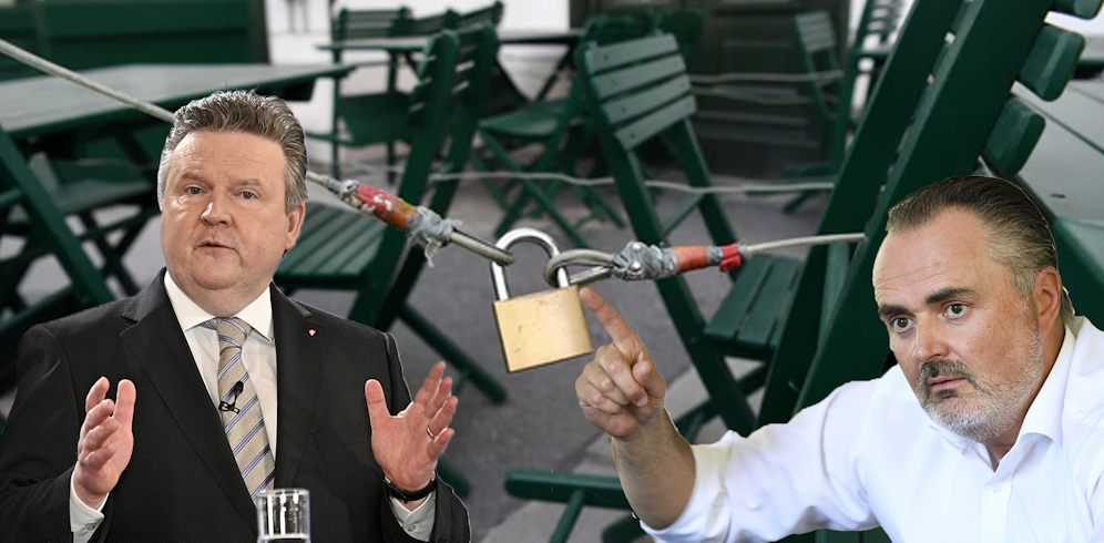 Während das Burgenland aufsperrt, bleiben Wien und NÖ im Lockdown.