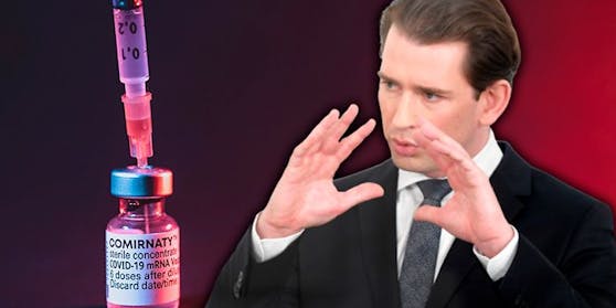 Kanzler Kurz gab am Mittwoch bekannt: Biontech-Impfstoff kommt früher.