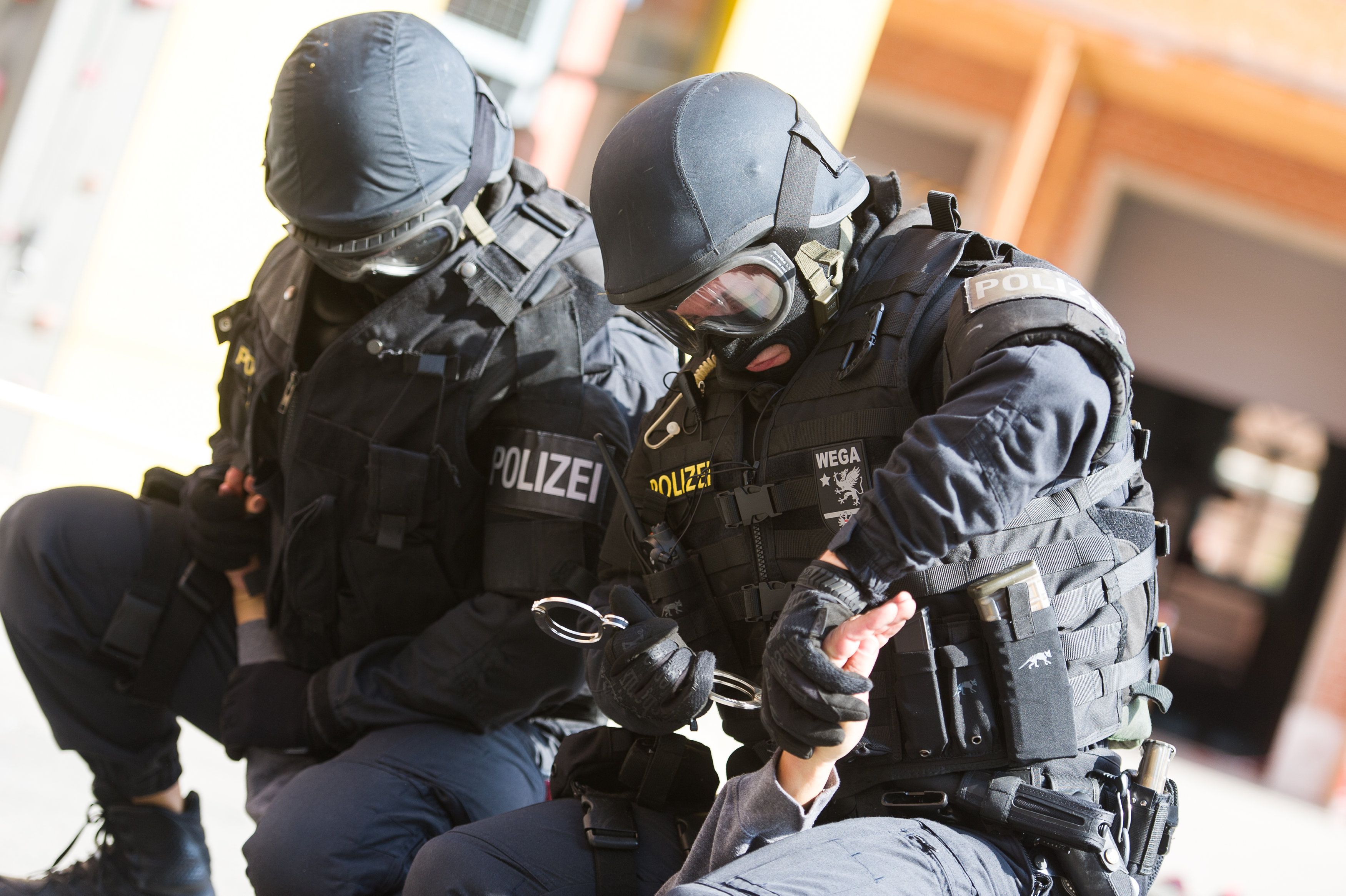 Wiener Einsatzeinheit WEGA - hier bei einer Übung (Archivfoto)