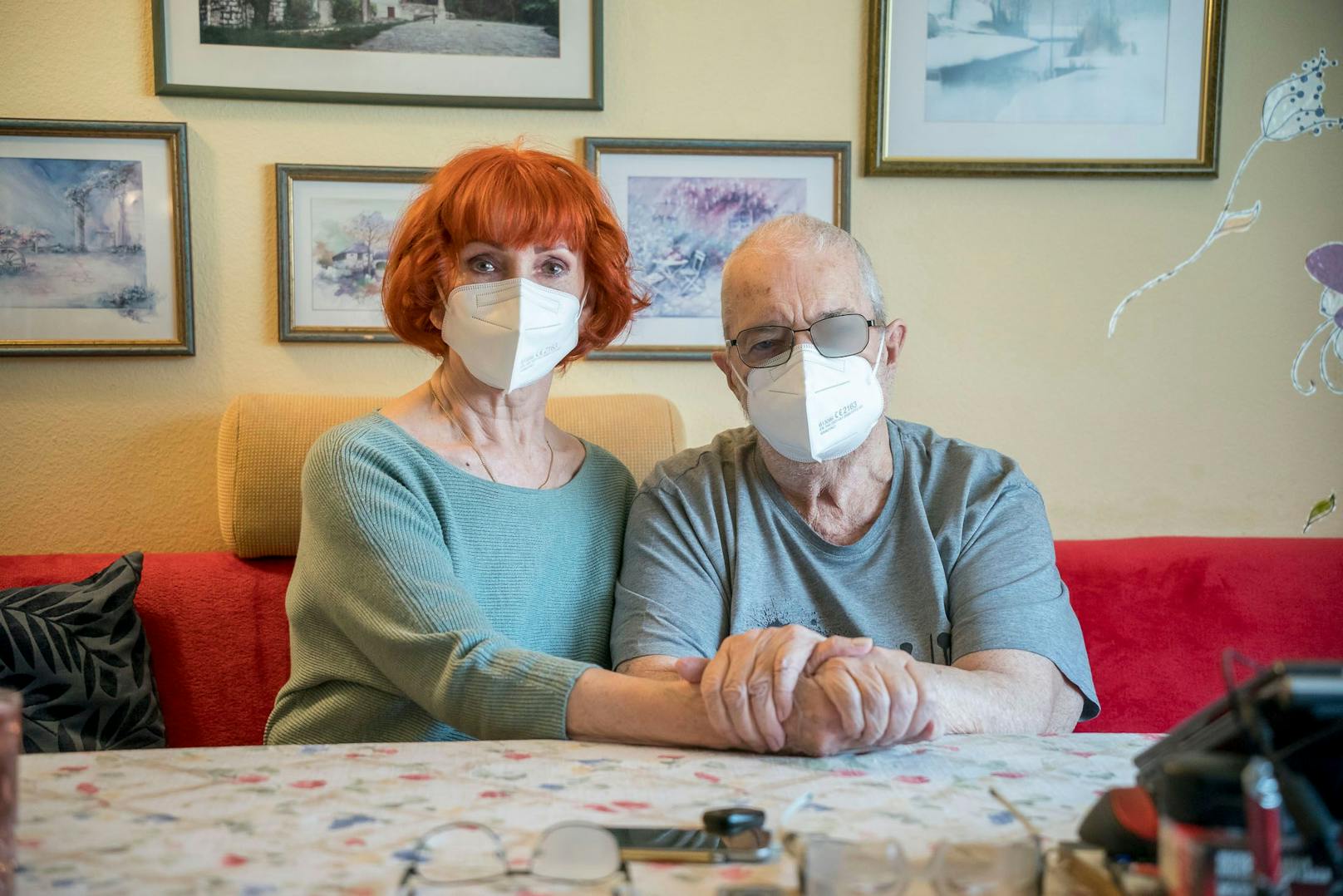 Maria (75) und Otto B. (87) hoffen auf eine baldige Impfung.