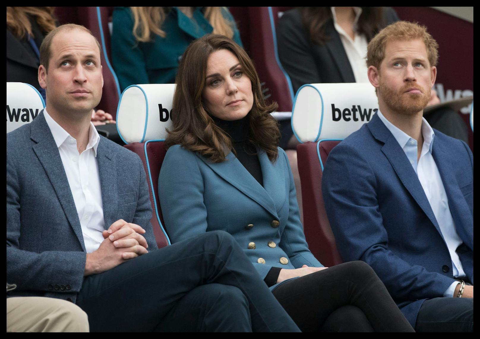 Prinz William, Herzogin Catherine und Prinz Harry – Frieden ist nicht in Sicht.