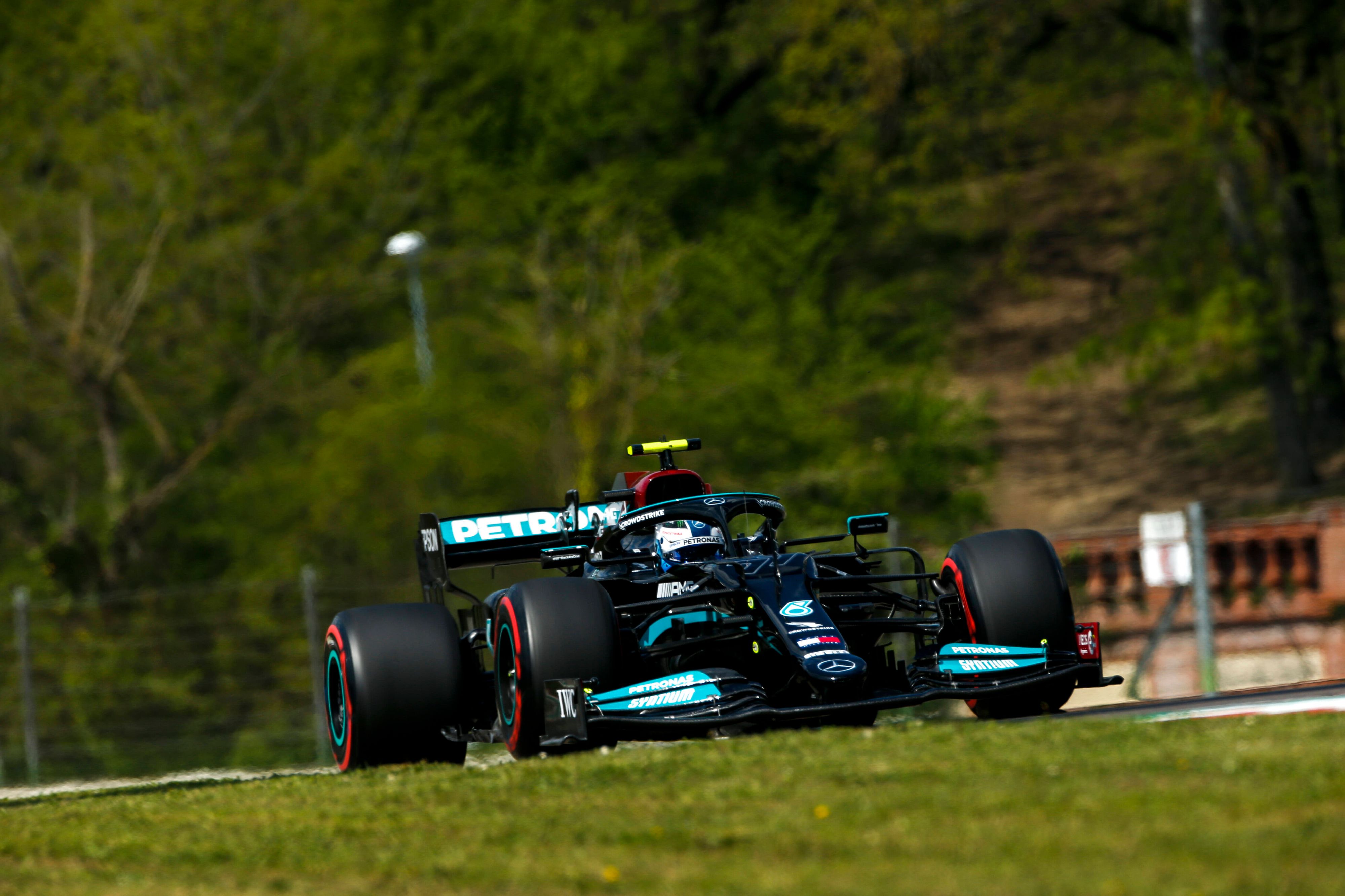 Valtteri Bottas in Imola. 