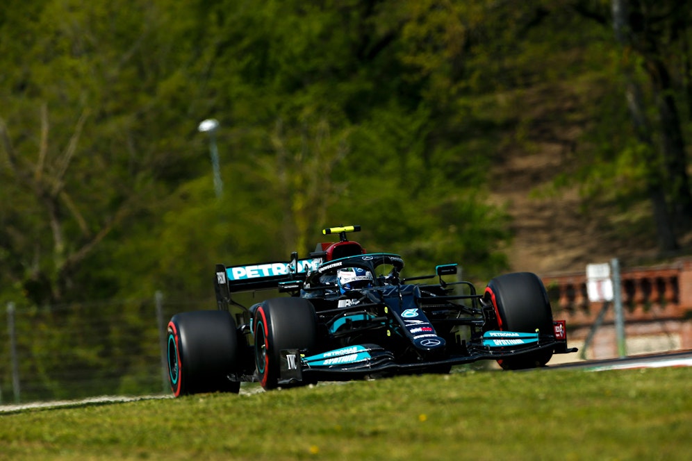 Valtteri Bottas in Imola. 