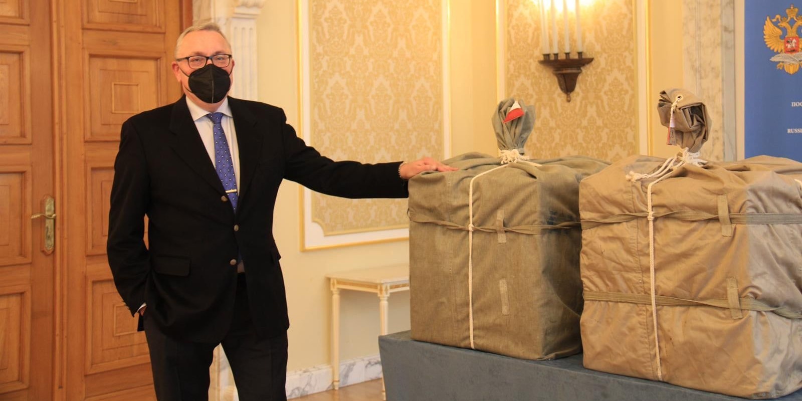 Kisten voll mit Sputnik V landeten am Donnerstag in Wien