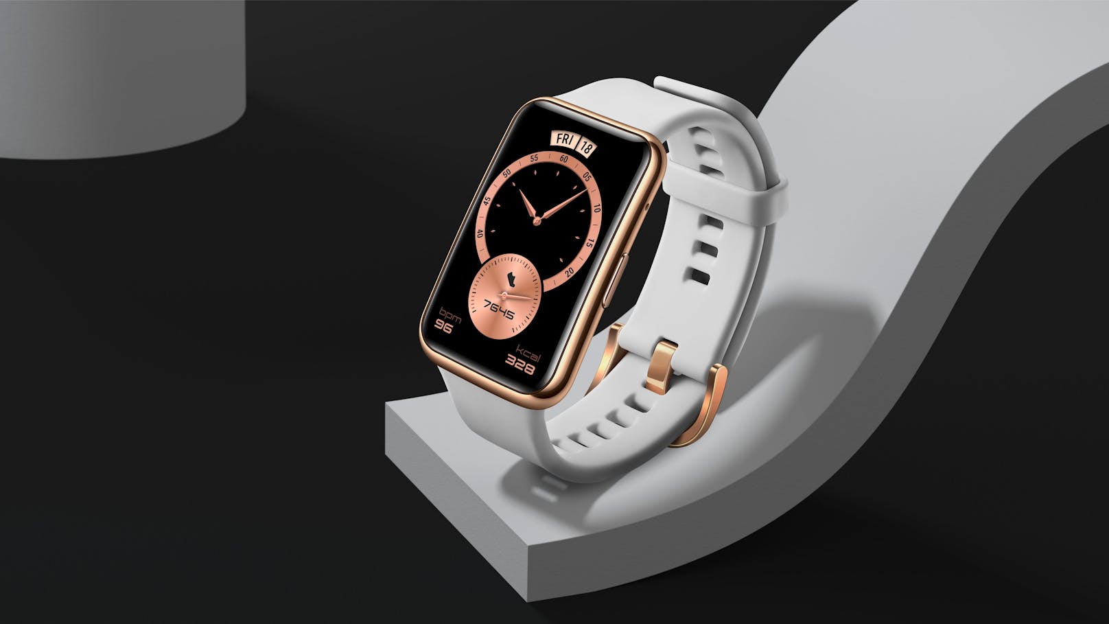 Die Huawei Watch Fit Elegant, eine neue, preisgünstige Smartwatch, ist bereits in Weiß und Schwarz um 109 Euro erhältlich.