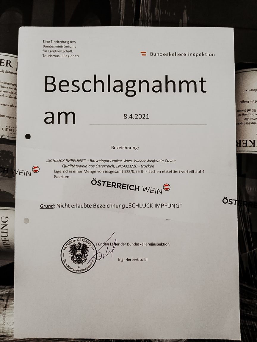 Tatsächlich! Der Name war den Ämtern wohl zuviel. 