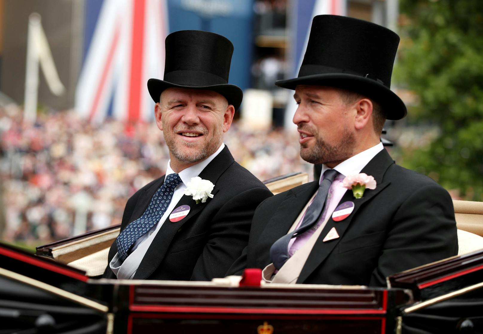 Mike Tindall und Peter Phillips.