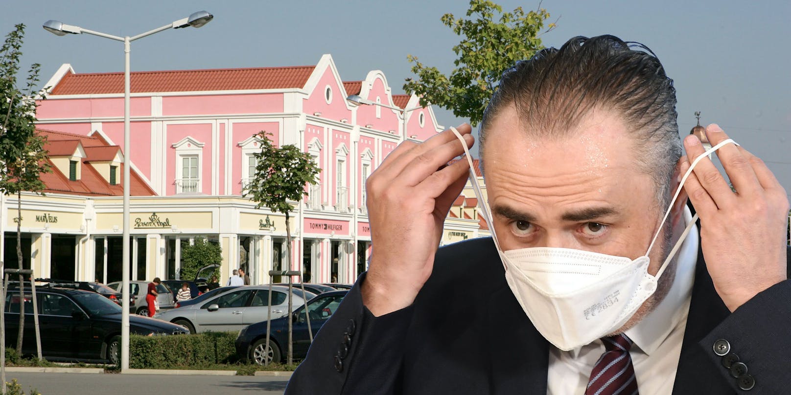 Hans Peter Doskozil erlässt eine Maskenpflicht in Parndorf.