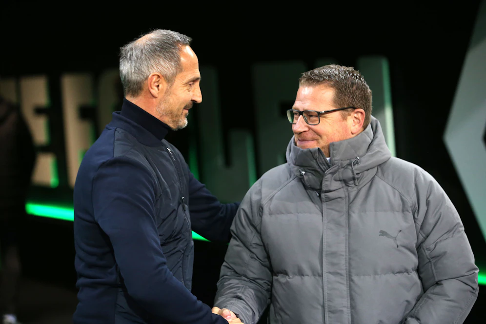 Max Eberl plaudert über den Wechsel von Adi Hütter. 