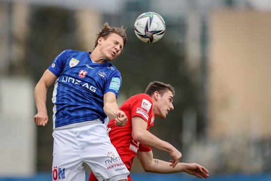 Blau Weiß Linz gewinnt gegen Vorwärts Steyr.
