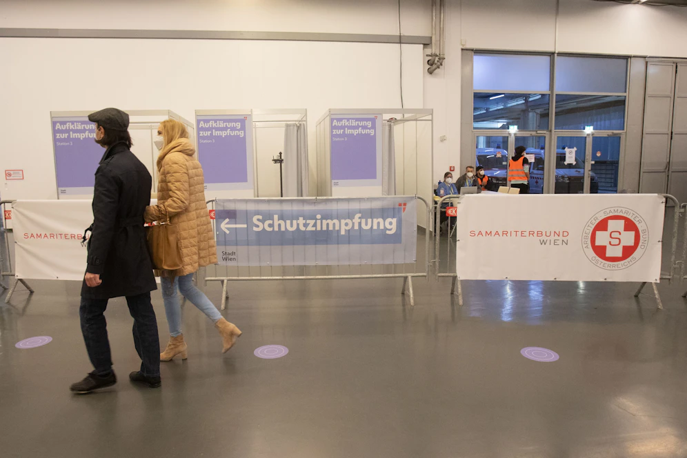 Die Impfstraße im ACV.