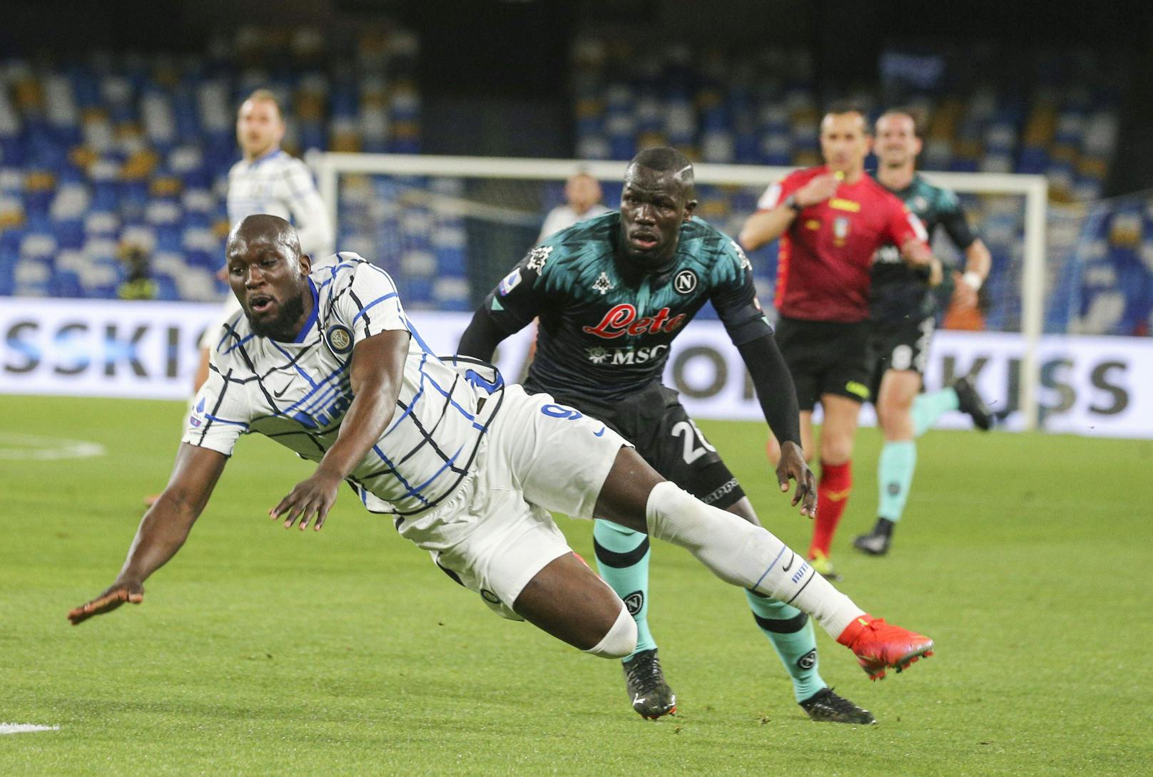 Romelu Lukaku machte gegen Napoli keinen Stich.