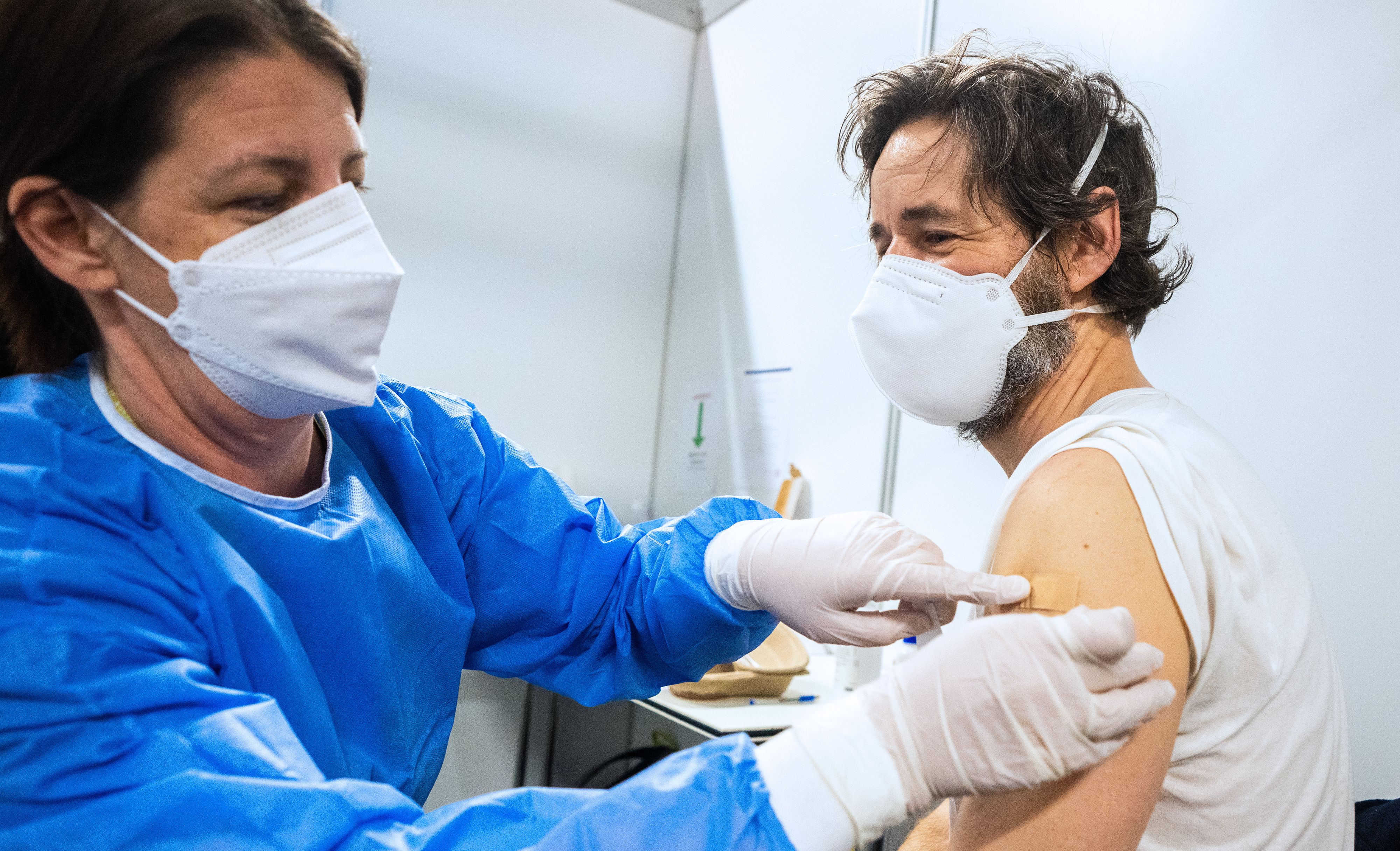 Corona-Schutzimpfung (Symbolbild).