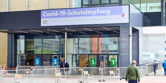 Symbolbild der Impfstraße im Austria Center Vienna